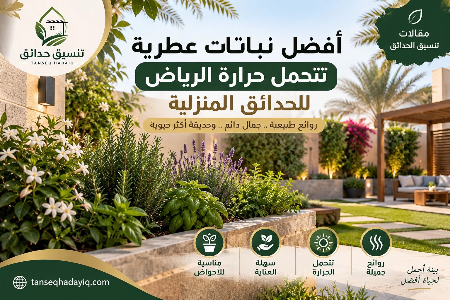 موقع تنسيق حدائق الرياض والخرج افضل موقع تنسيق حدائق